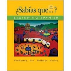 ???Sab???as que...?: Beginning Spanish -- $50 1
