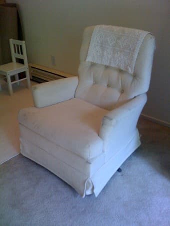 Moving Sale, box spring,sofa w foot rest, ironing board and more! 3