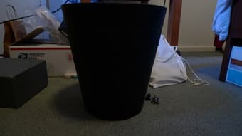 Black Trash Bin $3 1