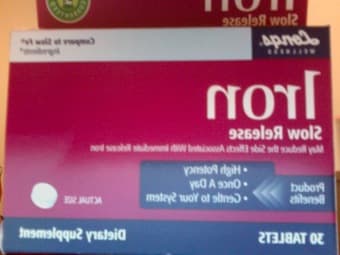 Slow Release Iron Supplement -- $5 1