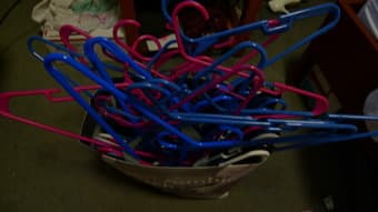 Bag of at least 50 hangers for sale. 10 cents each 1