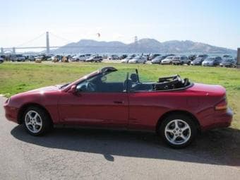 1996 Toyota Celica GT Red Convertible ($3495) 1