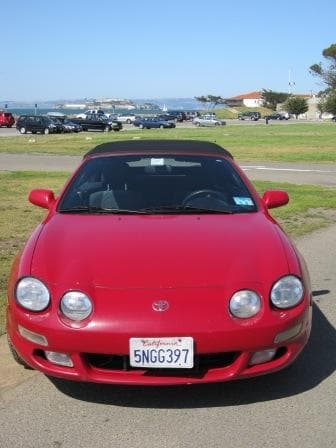 1996 Toyota Celica GT Red Convertible ($3495) 2