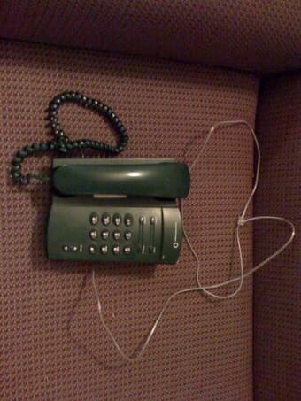 For Sale: Phone, Coffee maker, Ironing board, ethernet cable 1