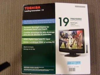 Toshiba 19AV500U 19-Inch 720p LCD HDTV (Black) @130 1