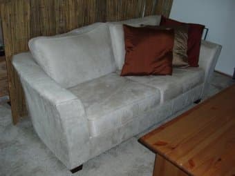 beige-y brown couch - $120 obo 1