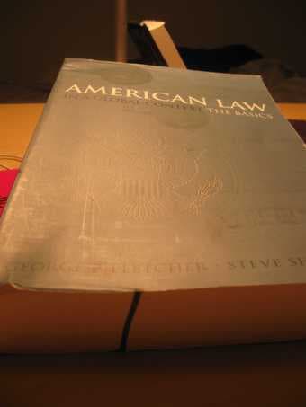 Textbook- American Law in a Global Context - $20 3