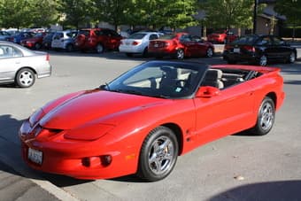 For Sale: 2001 Pontiac Firebird Convertible 2D --- $6800 1