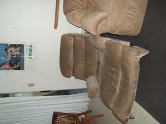 Comfortable recliner $45 2