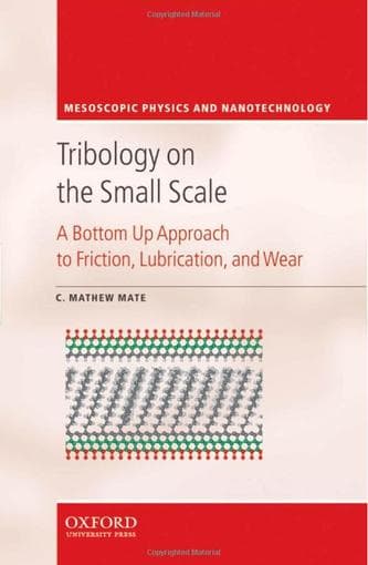 Sale: "Tribology on the Small Scale", C. Mathew Mate - $80 1