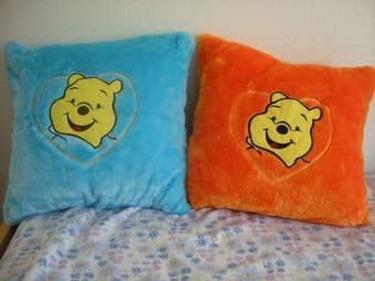Two Cute Throw Pillow Cases For $8 Only 2