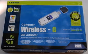 Linksys Wireless G USB Network Adapter wusb54gc, $20 1