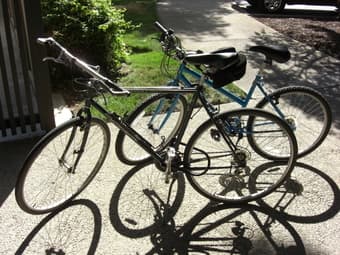 FOR SALE: TWO BIKES (male + female; 75,- each) 1