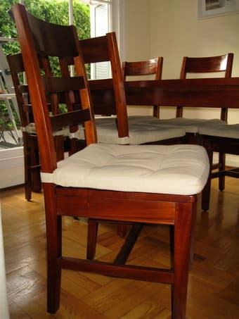 Dining table & 8 chairs - Crate and Barrel - $500 (originally $2500)! 3