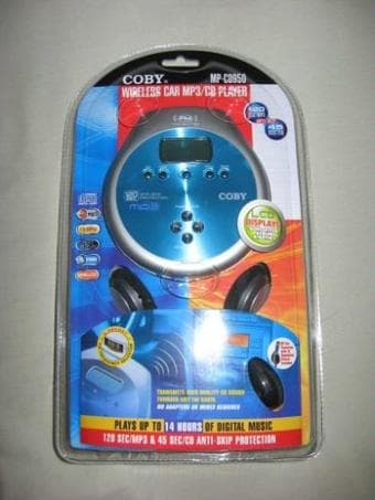 wireless car MP3 CD player -- BRAND NEW 1