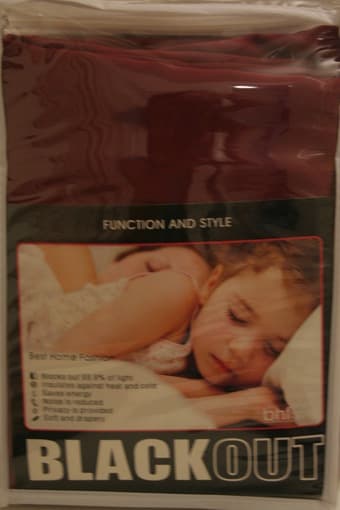Maroon black out curtain ensemble for EV sized windows $50 2