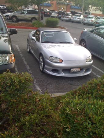 1999 Mazda Miata SILVER MX-5 with AFTERMARKET MODS AND STYLE 3