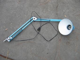 swing arm table lamp - $8 1
