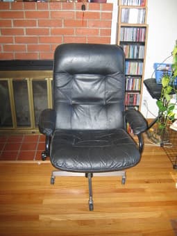 lether chair for sale $40 1