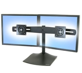 Dual LCD Monitor Desk Mount 1