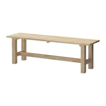 IKEA big dining table + benches 3