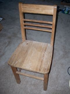 Assorted wooden chairs 3