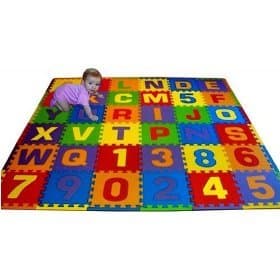 ABC and 123 floor mat for babies - $35 1
