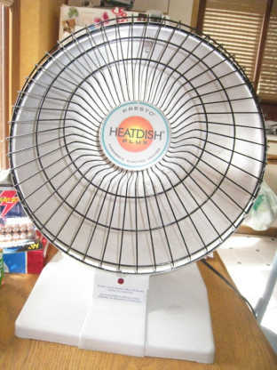 Presto Heat Dish Plus Parabolic Electric Heater $30 1