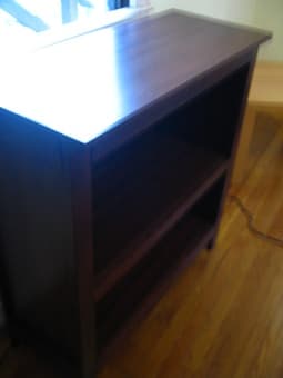 Dark Wooden Shelf 1