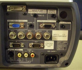 Sharp XG-P25X LCD Projector - $600 3