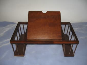 Solid Hardwood Multipurpose Bed Desk 2