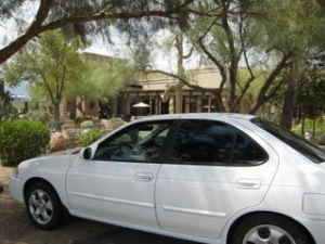 2005 White Nissan Sentra 1.8 S -- extremely low mileage! - $9000 1