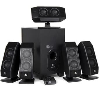 Logitech X-540 5.1 Surround Speakers PREFECTLY NEW $80 1