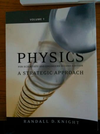 Physics 41-Physics for Scientists and Engineers 2nd Ed, Vol 1 (Knight) 1