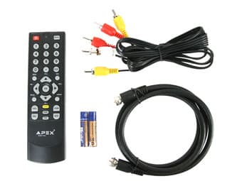 TV converter (APEX DT250)--$30 with a free 14' CRT 3