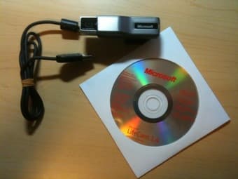 Microsoft LifeCam NX-6000 Webcam, including installation CD 1