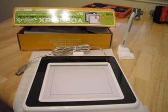 FS: New P-Active XP-5560A Wireless Pen 5" Graphics Tablet ($65) 1