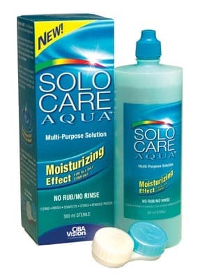 contact lens solution (2 x 360 ml) for 18 bucks 1