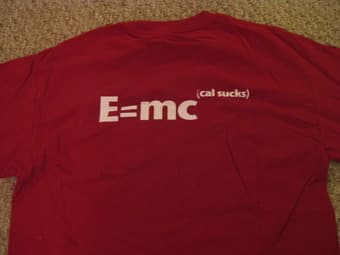 CAL SUCKS tshirt 2