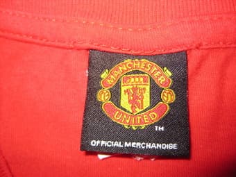 Officially Licensed Manchester United T-Shirt ????? Men?????s L 2