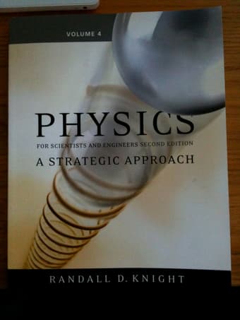 Physics 43 Knight Volume 4 + 2 free workbooks $30 1