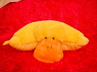 Super Cute Puffy Duck Pillow from My Pillow Pets $10 1
