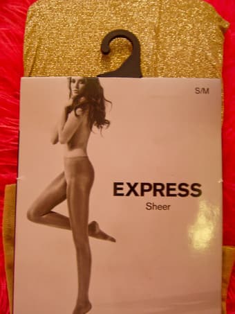 BRAND NEW Express Gold Legging $10 3
