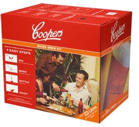 Coopers brew kit (home beer brewing) + microbrewing supplies - ($70) 1