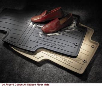 All-weather Floor Mats for 2003-2007 Accord sedans 1