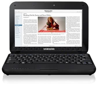 Samsung GO Netbook Black  Intel Atom N270 / 1.6 GHz 2GB RAM 160GB HD 1