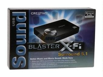 For Sale: Creative X-Fi Surround USB Sound Card for 45$ 1