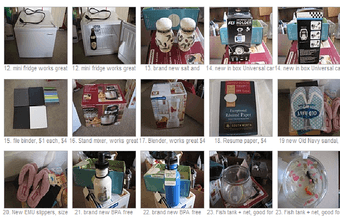 blow out moving sale, everything must go 2