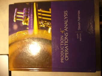 Production & Operations Analysis, new 1