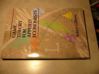 Brand new: Game theory for applied economics 1